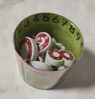 Sellos STAMPO MINOS - Números - Aladine