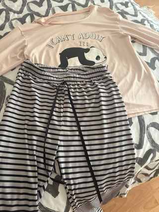 Pijama mujer talla S I CAN'T ADULT