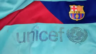 Camiseta FC Barcelona Unicef Talla XL