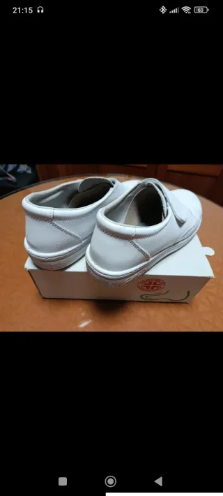 Zapatos/Zuecos Anatómicos Blancos