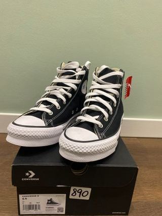 Converse All Star Platform Nere