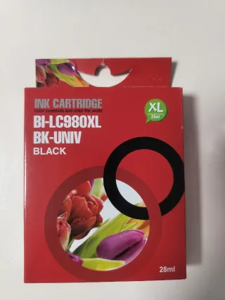 Tinta compatible para impresora Brother.