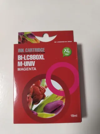 Tinta compatible para impresora Brother.