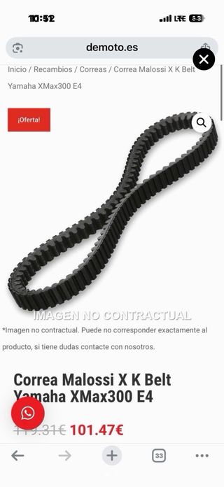 Correa Malossi Yamaha Xmax 300