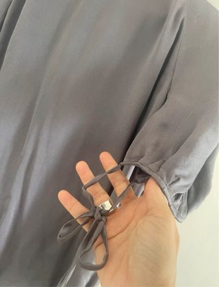 Blusa Loewe Tallla M Plateada