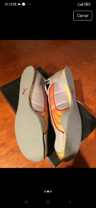 Zapatillas Puma H Street Oro y Blanco