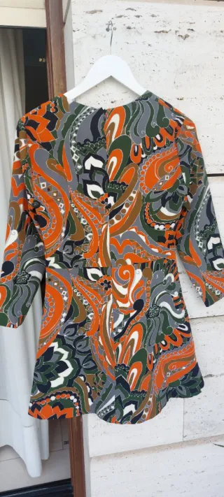 VESTIDO MINIFALDA ZARA