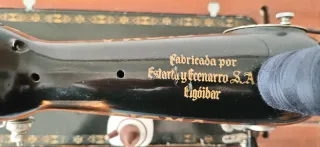 Máquina de coser antigua Sigma