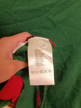 Jersey Navideño Elfo #ELFIE Talla L