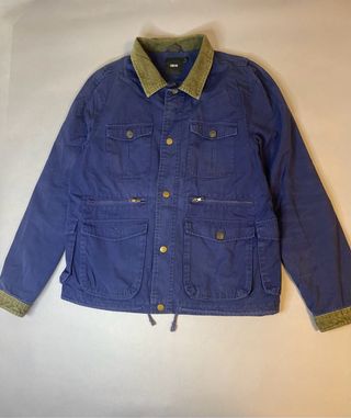 Chaqueta Harrington ASOS Azul Talla L