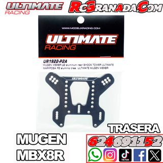 MUGEN MBX8R MARIPOSA P2 ALUMINIO TRAS. ULTIMATE