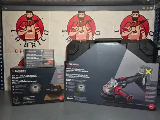 Amoladora Angular Parkside Performance 20V