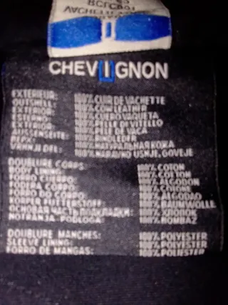 Chaqueta de cuero Talla M 100% Piel