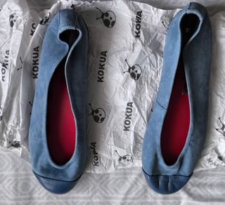 Manoletinas Kokua azul grisáceo T 41