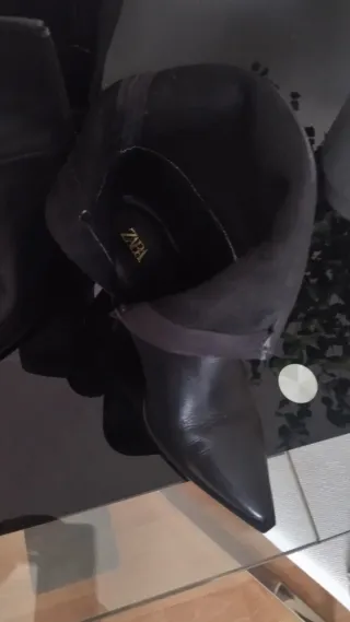 Botines Zara Piel. Sin Estrenar