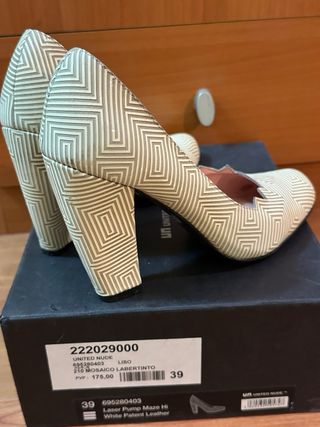 Tacones United Nude Talla 39