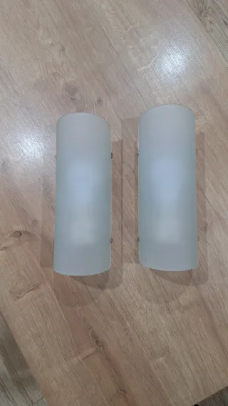 Lampade da parete cilindriche (2 unità)