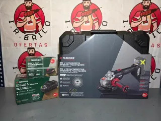 Amoladora Parkside Performance 20V