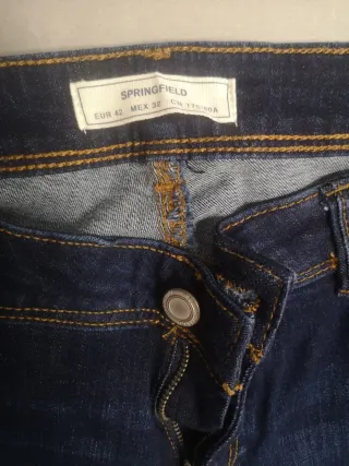 Lote 2 vaqueros Springfield Mujer Azul Marino