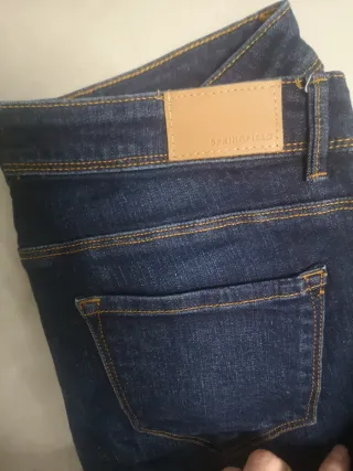 Lote 2 vaqueros Springfield Mujer Azul Marino