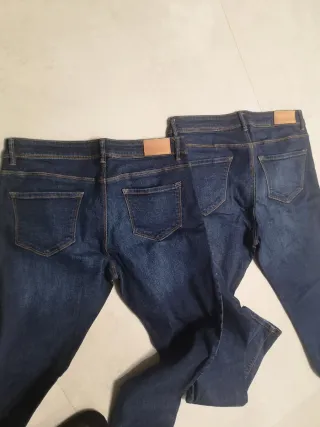 Lote 2 vaqueros Springfield Mujer Azul Marino