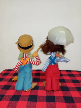 Muñecos de trapo payasos