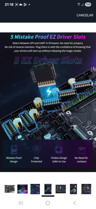 BIGTREETECH Manta E3 EZ Control Board 32Bit