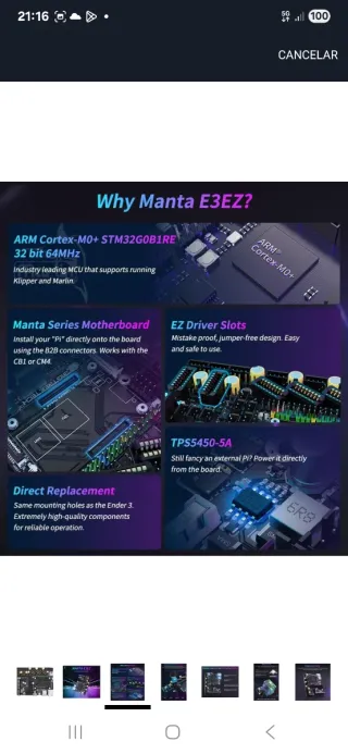 BIGTREETECH Manta E3 EZ Control Board 32Bit