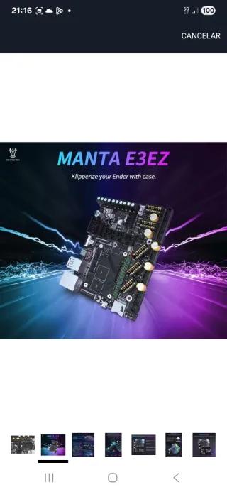 BIGTREETECH Manta E3 EZ Control Board 32Bit