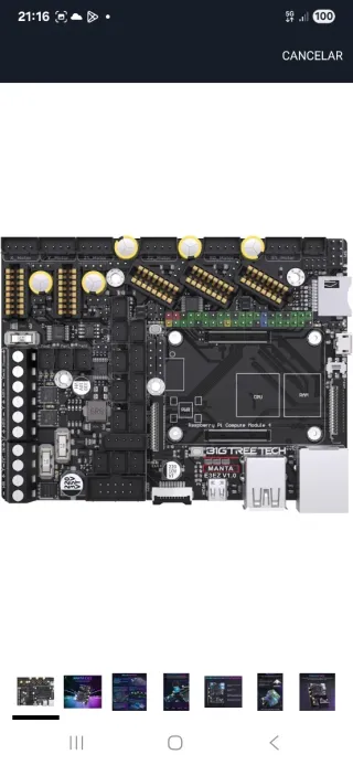 BIGTREETECH Manta E3 EZ Control Board 32Bit