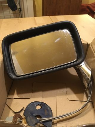 Retrovisor Cromado Vintage