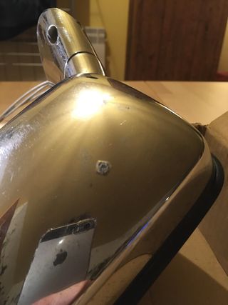 Retrovisor Cromado Vintage