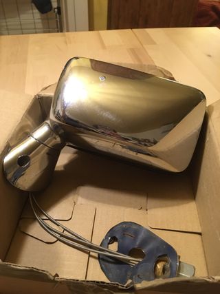 Retrovisor Cromado Vintage