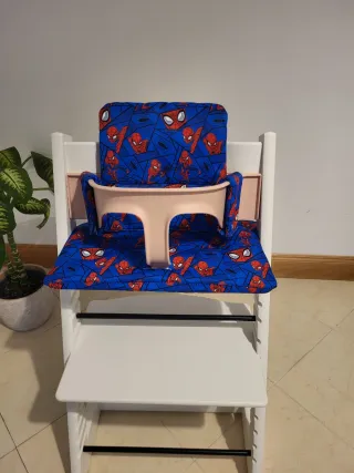 Cuscino Stokke Tripp Trapp Spiderman Nuovo