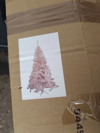 Árbol de Navidad Rosa