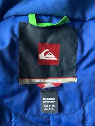 Chaqueta Quiksilver Talla 14 Infantil