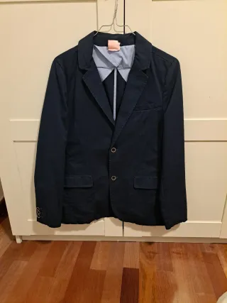 Americana Sfera niño azul talla 13-14 años