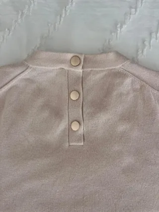 Jersey crema manga corta talla S