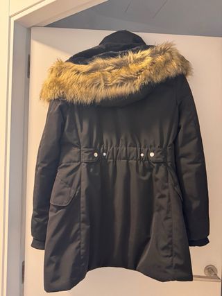 Chaqueta Zara Negra Invierno