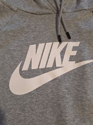 Felpa Nike grigia da donna taglia S