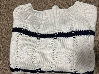 Jersey Zara Rayas Negras y Blancas