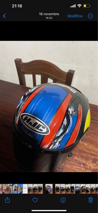 Casco hjc rpha brad binder