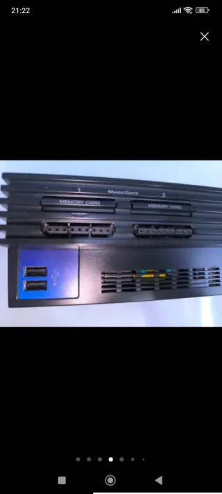 Consola Sony PlayStation 2 Nera