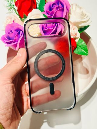 Cover MagSafe iPhone 17 Air Nero