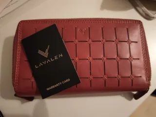 Billetera Lavalen Mujer Roja
