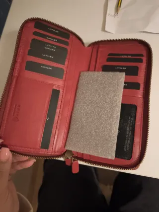 Billetera Lavalen Mujer Roja