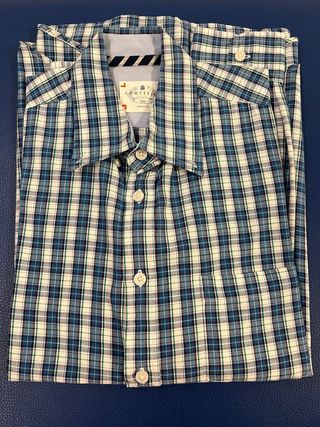 Camisa Cortefiel cuadros Talla M