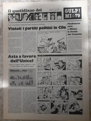 Il Quotidiano dei Fumetti Gulp! 1979