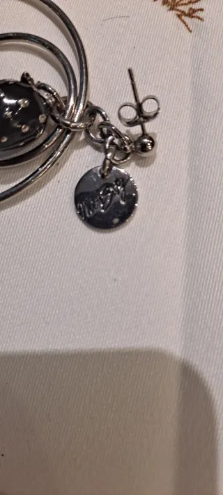 Aretas Miss Sixty Plata y Negro