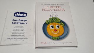 Cuocipappa Chicco Sano Vapore + Libro Ricette